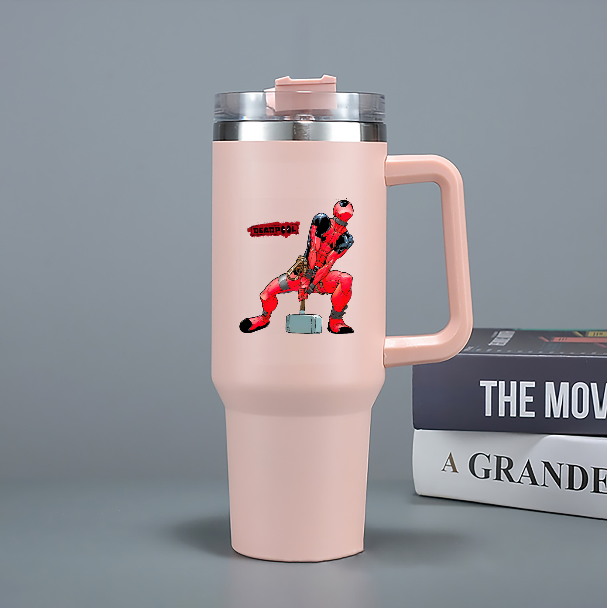 （画像用） Deadpool デッドプール 1200mL車用タンブラー（カラープリント）